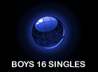 Boys 16 Singles