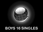 Boys 16 Singles